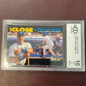 Mike Piazza Collector’s Choice Graded Baseball Card 10 Mint